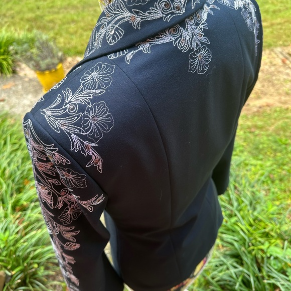 St John Navy Jacket with Sparkle! - Picture 2 of 6